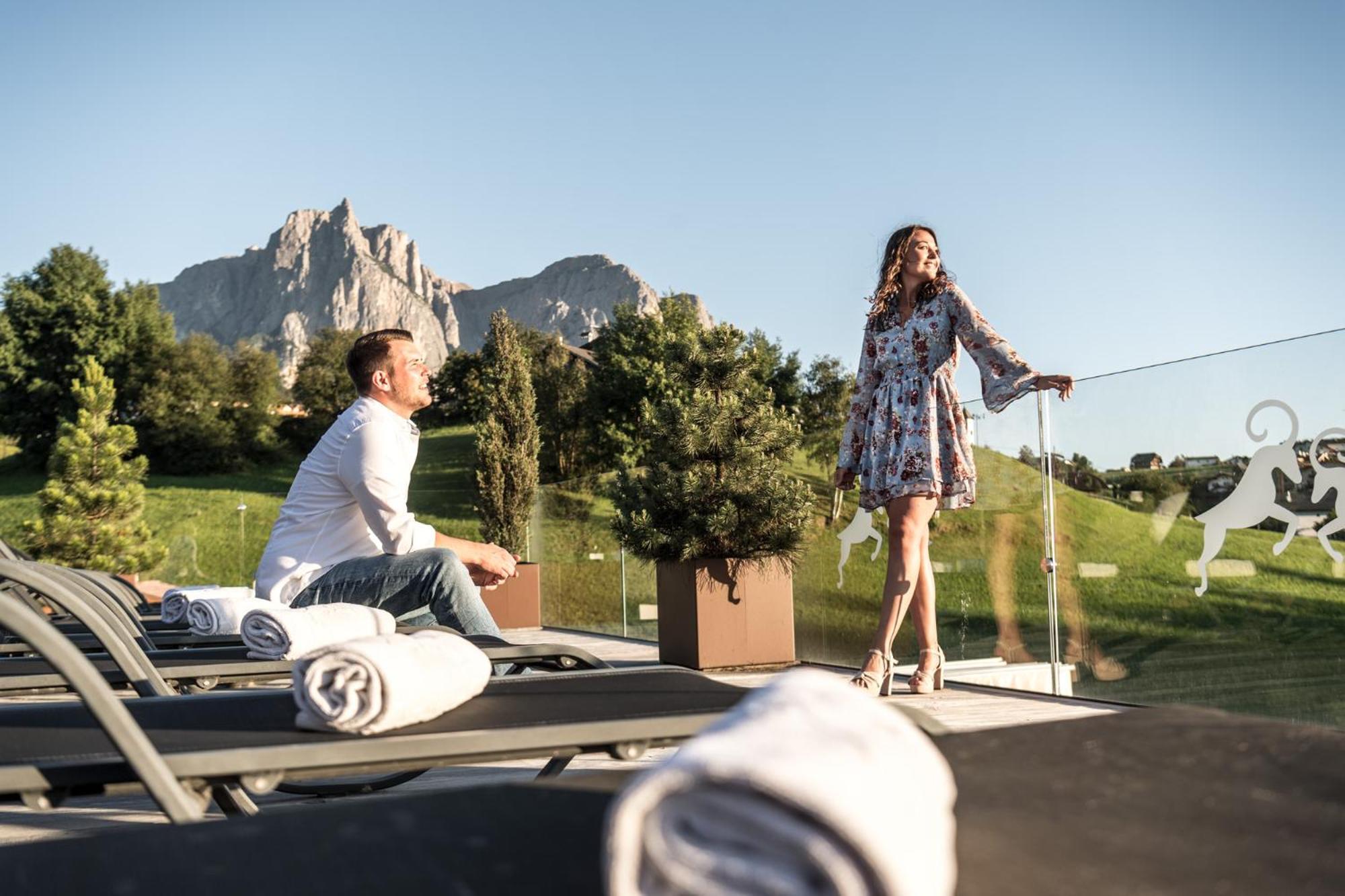 Abinea Dolomiti Romantic Spa Castelrotto Eksteriør billede